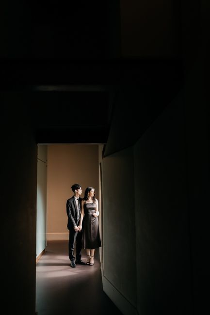 Nosso pré-weeding elegante e clássico 🖤 contando toda a existência!! 7
