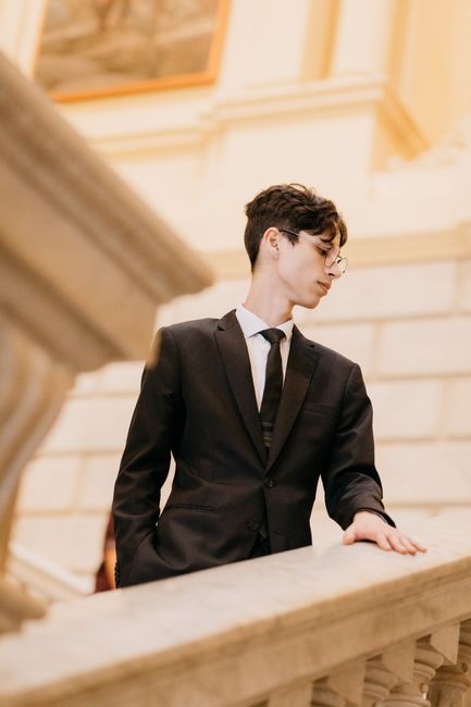 Nosso pré-weeding elegante e clássico 🖤 contando toda a existência!! 12