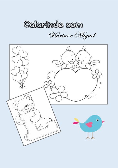 Meu dyi - Livro de colorir para pajem 2