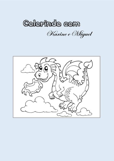 Meu dyi - Livro de colorir para pajem 3