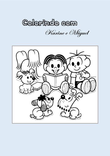 Meu dyi - Livro de colorir para pajem 6
