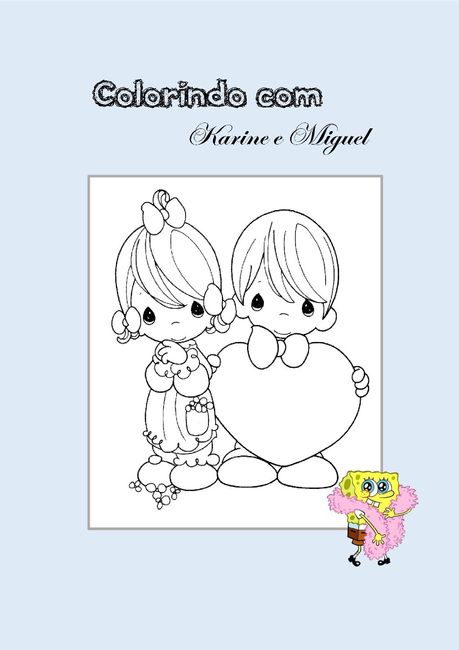 Meu dyi - Livro de colorir para pajem 9
