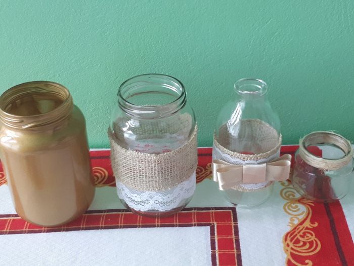  Vamos economizar - Vasos e lapelas diy - 2