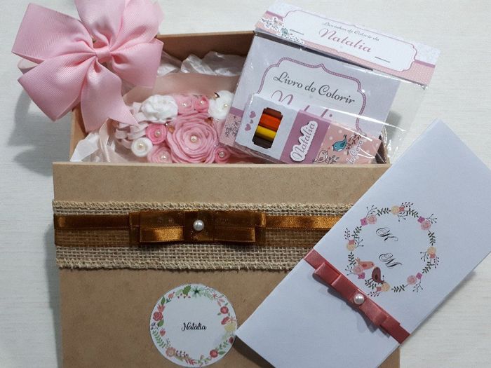 Caixa pais, damas e pajem e padrinhos - 3
