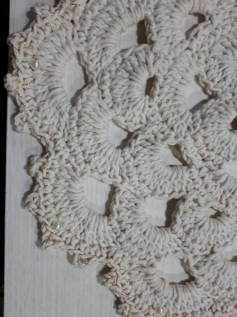 Souplast de crochê pro nosso casamento pronto #vemver #diy - 2