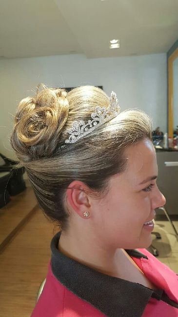 Meu teste de penteado 2