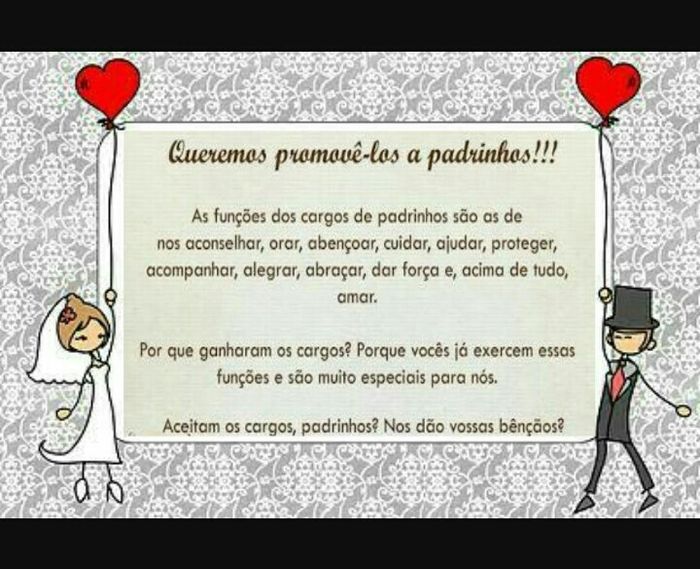 Para os meus padrinhos..o que acham? - 1