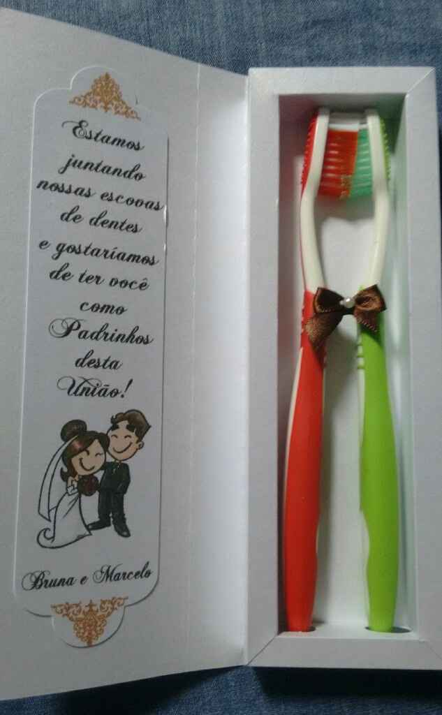 Convite dos padrinhos - 1