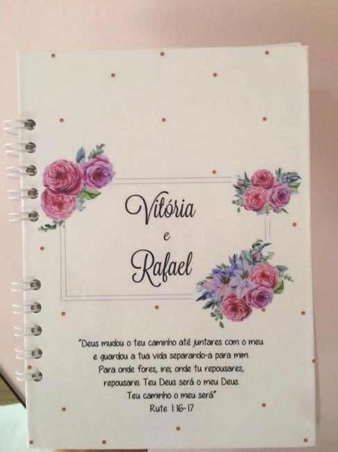 Minha Agenda da Noiva - 1