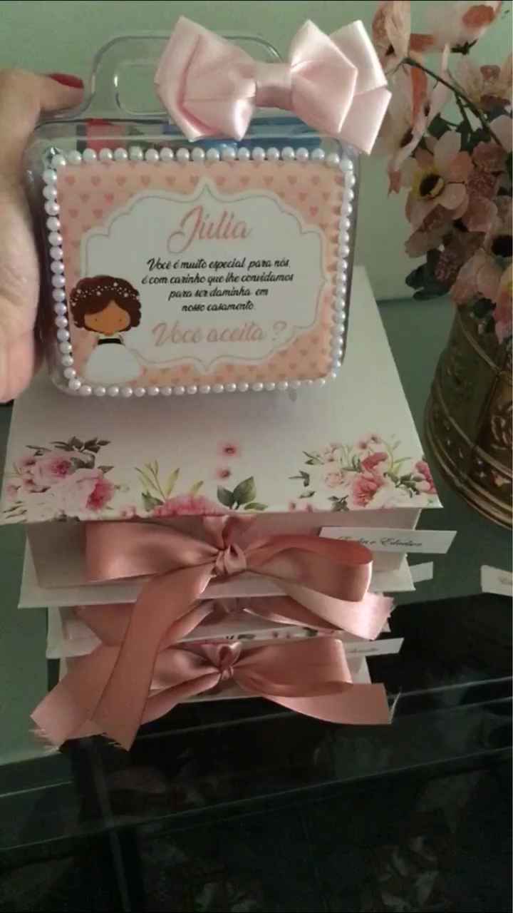 Convites dos Padrinhos e Pastor - 2
