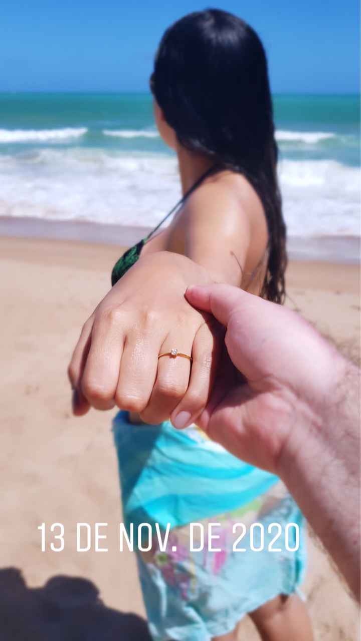 Como foi feito o pedido de casamento? - 1