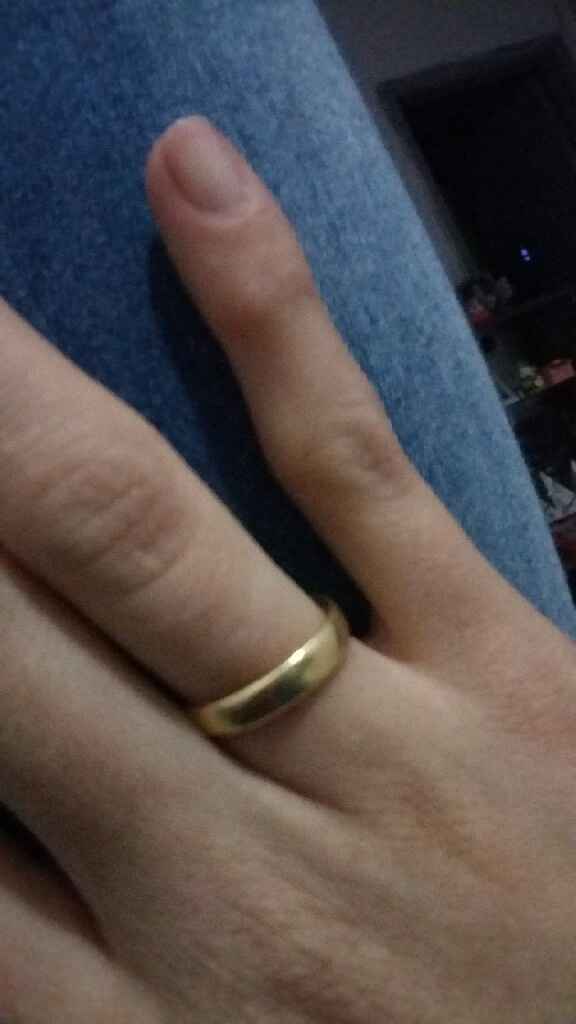 Minha aliança de casamento - 1