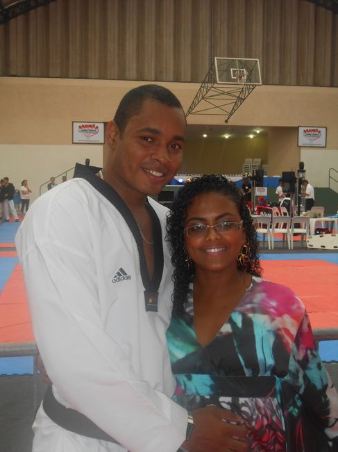 MORZÃO E EU EM SÃO JOSÉ DOS CAMPOS-SP NA COPA AMÉRICA TAEKWONDO