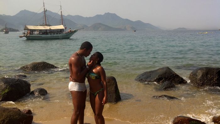 EU E MÔ:PRAIA DA FREGUESIA  EM ILHA GRANDE!