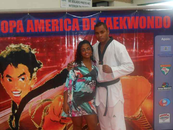 EU & MEU AMOR EM SÃO JOSÉ DPS CAMPOS-SP COPA AMÉRICA TAEKWONDO! AMOR ETERNO AMOR! FOREVER!