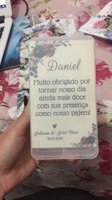 Lembrancinhas: Pajens, damas, cavalheiros e damas demoiselle 2