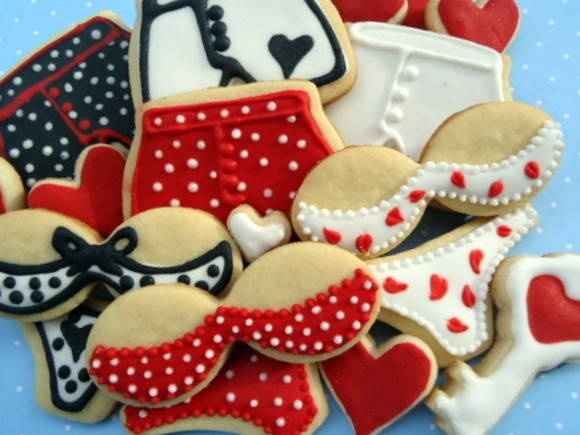 cookies para chá de lingerie