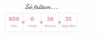 "Só faltam..."