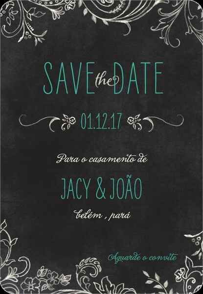Algumas idéias de "save the date" e convites - 1