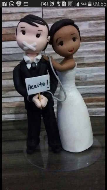 Meu noivinhos do bolo. - 1