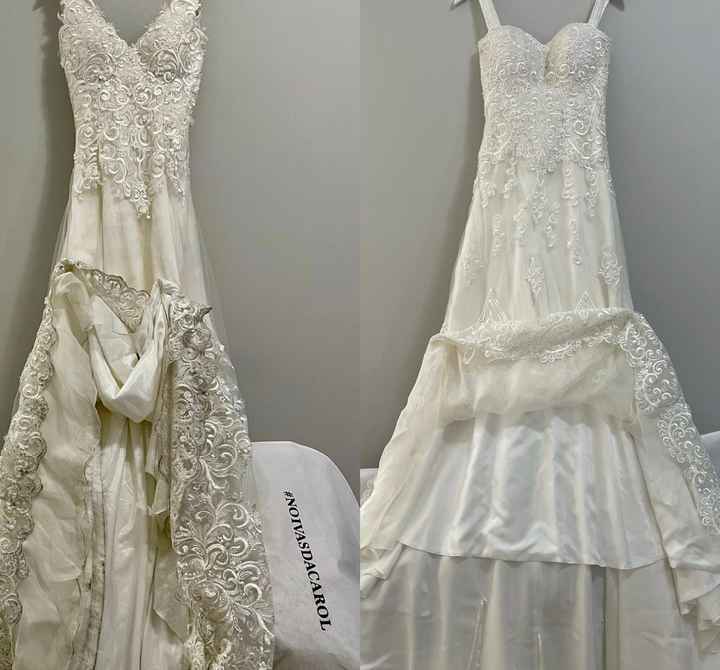 Onde lavar o vestido de noiva? - 1
