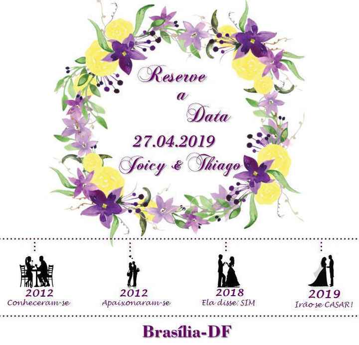 Save The Date/reserve a Data - 1