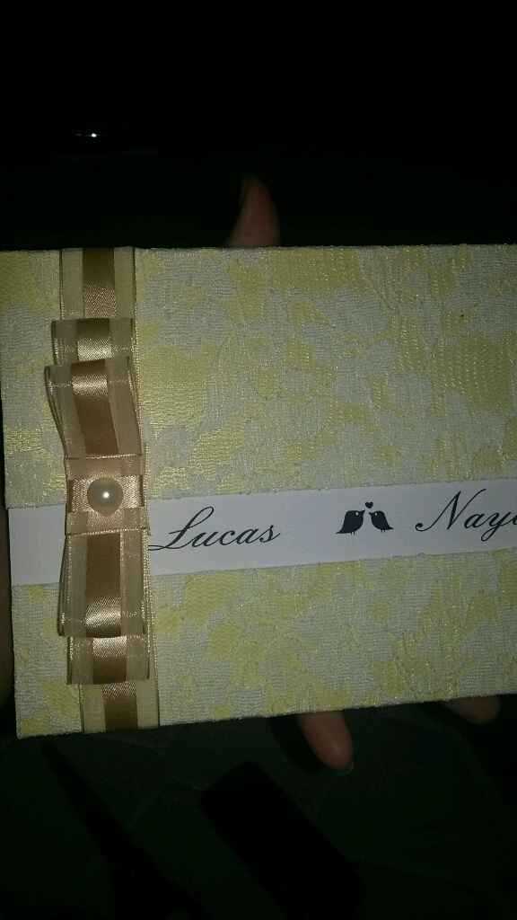 Meu convite de casamento #vem_vê - 1