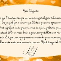 Convite padrinho