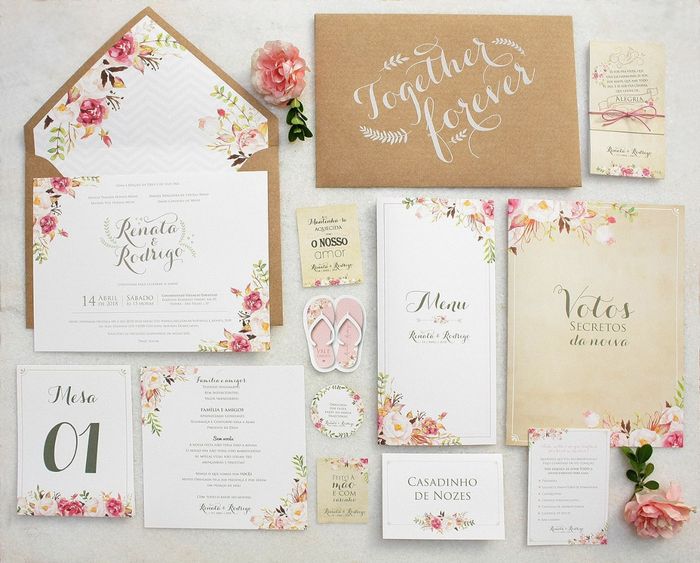 Papelaria para o Casamento 😇 1