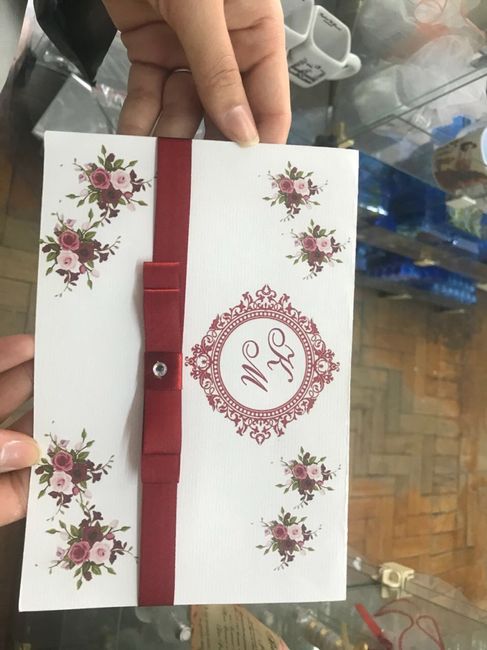 Meus convites chegaram 😍😍😍 - 1