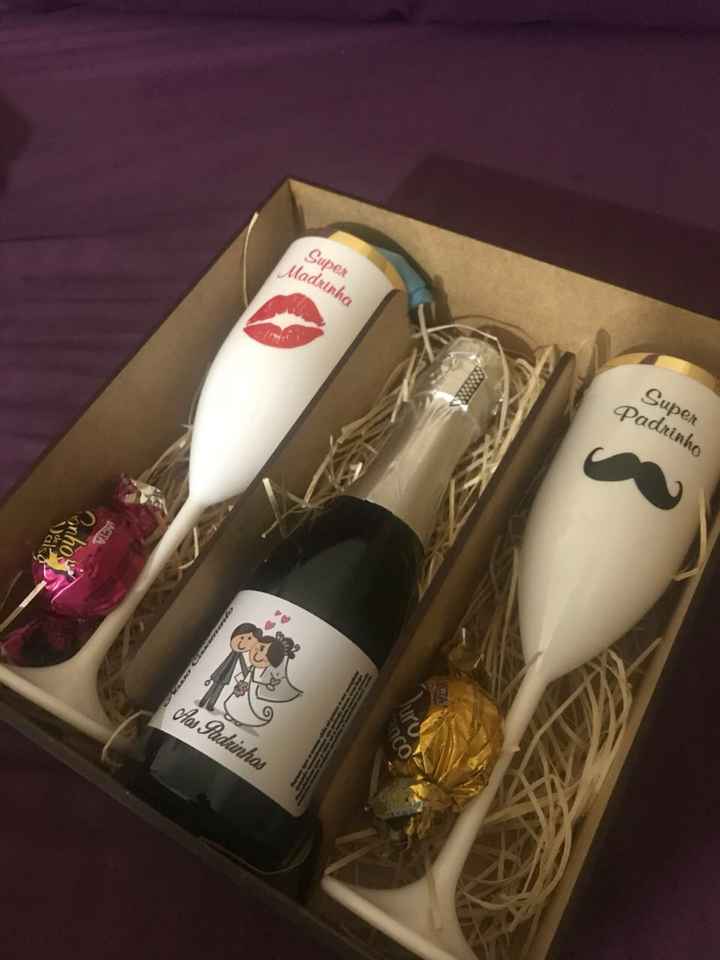 Convite dos padrinhos vem vê 😽 - 1