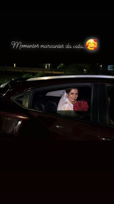 Sobre o transporte da noiva: 1