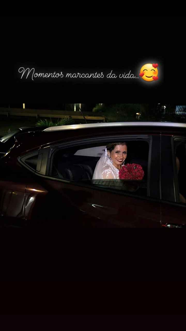 Sobre o transporte da noiva: - 1