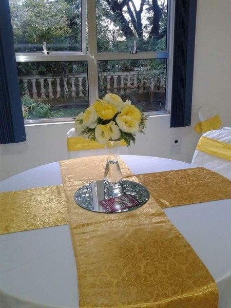 Decoração  branco e dourado - 3