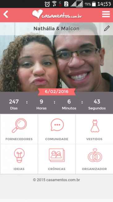 "e quanto tempo falta para o casório de vocês "?!? - 1