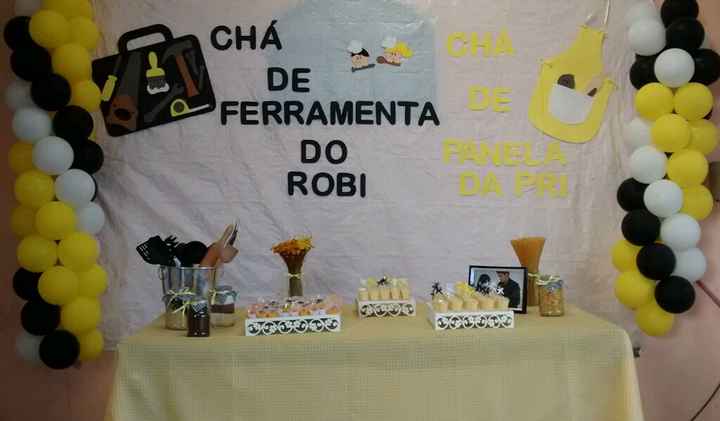Chá de ferramentas x chá  da nathy - 1