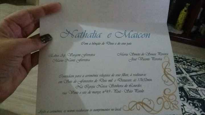 Enfim nosso convite!  #apaixonada #venhamver! - 4
