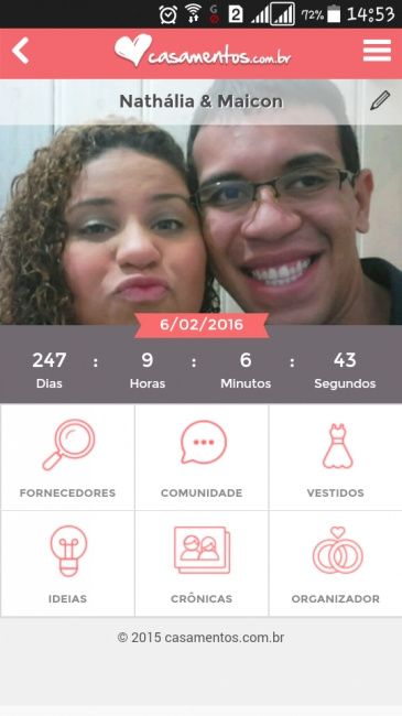 "e quanto tempo falta para o casório de vocês "?!? - 1
