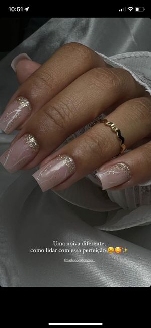 Unhas da Noiva 💅 5