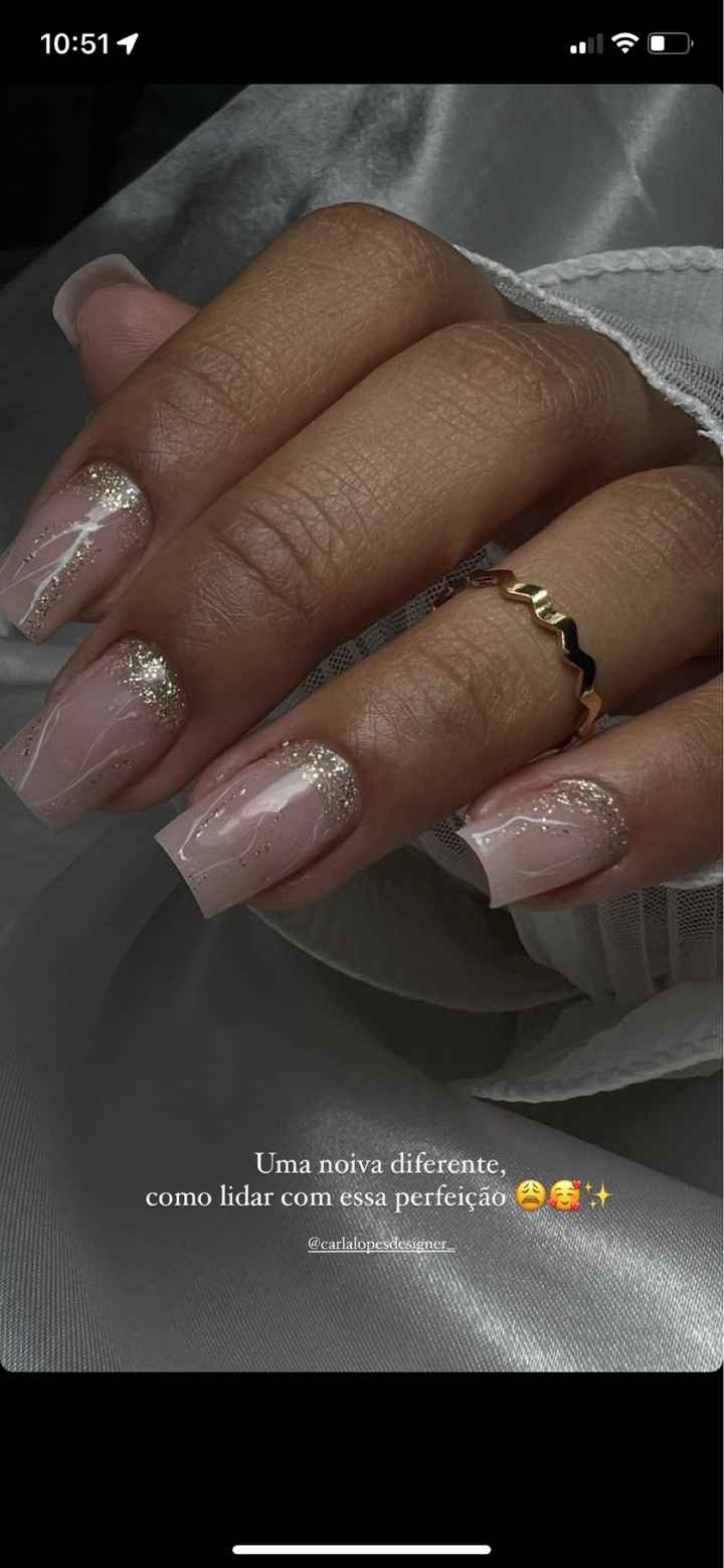 Unhas da Noiva 💅 - 1