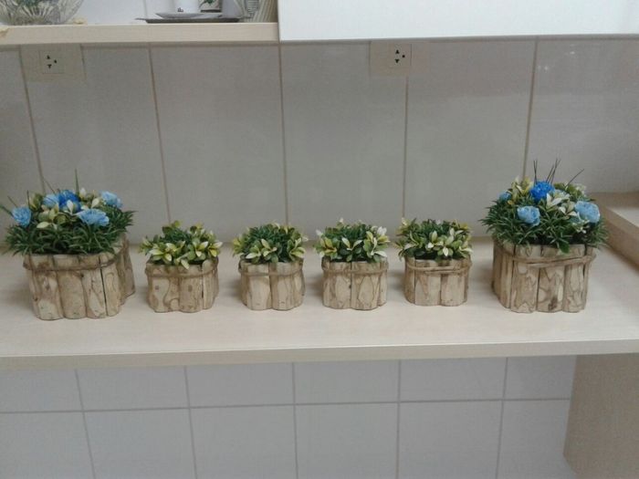 Esses serão para a mesa dos noivos e dos pais dos noivos 