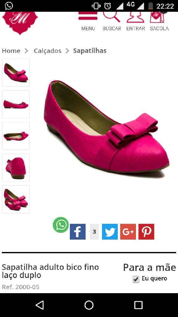 Meus sapatos rosa *-* - 1