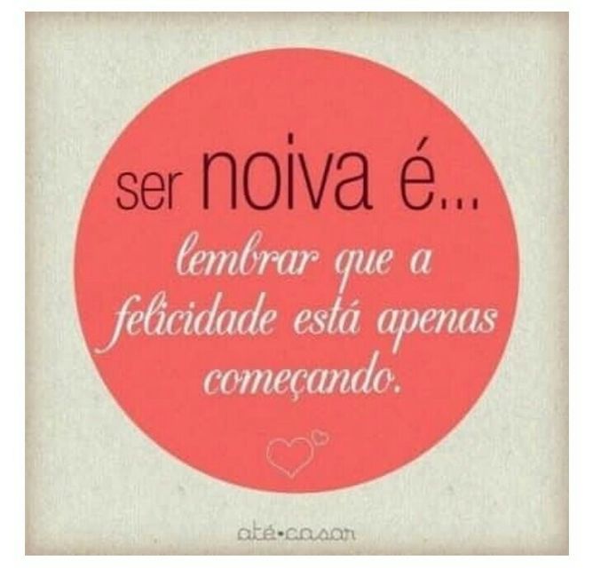 Ser noiva é?????? - 1
