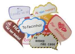 Plaquinhas com frases