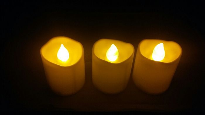 Minhas velas de led para mesa dos convidados chegaram 😍 #vemver 4