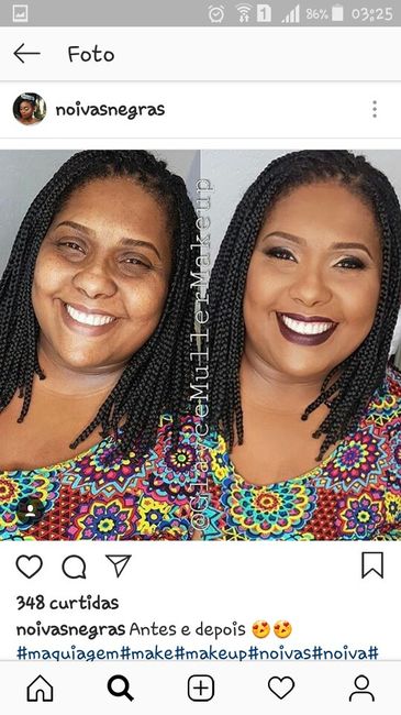 Inspirações Make-up pele negra e parda ❤ #vemver 24