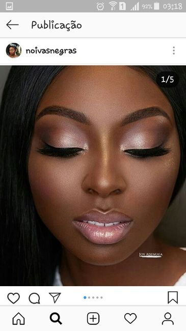 Inspirações Make-up pele negra e parda ❤ #vemver 46