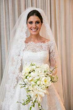 Véu por cima do penteado 👰🔝💕 2