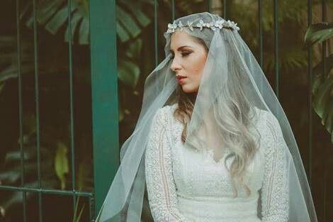 Véu por cima do penteado 👰🔝💕 19