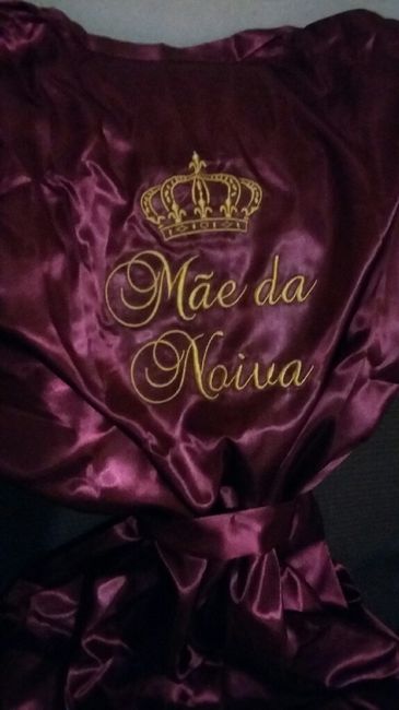 Chegaram os robes meu e da mamãe 😍❤ - 2